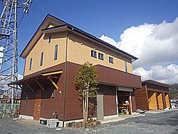 有限会社ヨコイチ・ガーデン新社屋（写真）